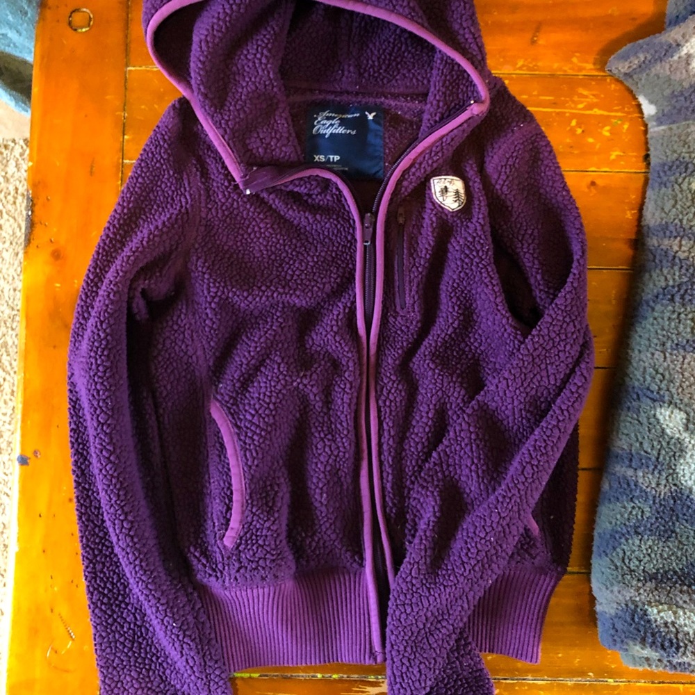 American Eagle Teddy Jacket